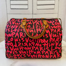 Load image into Gallery viewer, PRELOVED Louis Vuitton Bundle: Monogram Graffiti Speedy 30 and Compact Zippy Wallet