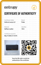 Load image into Gallery viewer, Prada Black Saffiano Leather Continental Wallet