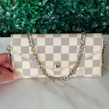 Load image into Gallery viewer, Louis Vuitton Damier Azur Josephine Wallet