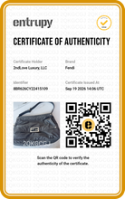 Load image into Gallery viewer, FENDI Zucchino Nylon Baguette