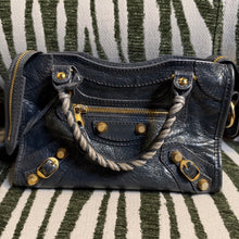 Load image into Gallery viewer, Balenciaga Mini City Bag Charcoal Grey