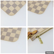 Load image into Gallery viewer, Louis Vuitton Damier Azur Neverfull MM Pouch