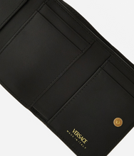 Load image into Gallery viewer, BRAND NEW VERSACE Virtus Calfskin Virtus Trifold Wallet