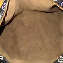 Load image into Gallery viewer, Louis Vuitton X Takashi Murakami Multicolor Noir Keepall 45 Black