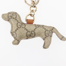 Load image into Gallery viewer, Gucci Dachshund GG Supreme Canvas Bag Charm
