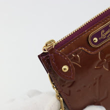 Load image into Gallery viewer, Louis Vuitton Coin Purse Vernis Burgundy