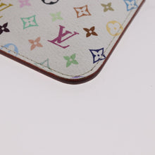 Load image into Gallery viewer, Louis Vuitton X Takashi Murakami Monogram Multicolor Blanc Key Pouch