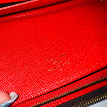 Load image into Gallery viewer, Louis Vuitton Monogram Zippy Wallet Cherry Red
