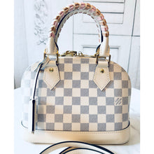Load image into Gallery viewer, Louis Vuitton Damier Azur Braided Alma BB