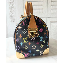 Load image into Gallery viewer, Louis Vuitton X Takashi Murakami Multicolor Noir Speedy 30
