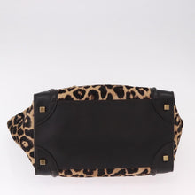 Load image into Gallery viewer, CELINE Leopard Pony Hair Mini Luggage Tote