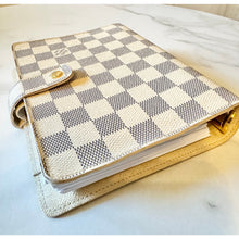Load image into Gallery viewer, Louis Vuitton Damier Azur Medium Ring Agenda