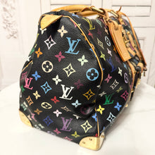 Load image into Gallery viewer, Louis Vuitton X Takashi Murakami Multicolor Noir Keepall 45 Black