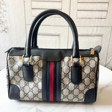 Load image into Gallery viewer, Gucci Supreme GG Canvas Boston Bag