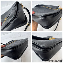 Load image into Gallery viewer, Louis Vuitton Black Empreinte Pochette Metis
