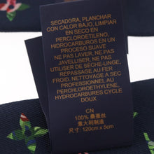 Load image into Gallery viewer, Louis Vuitton Silk Garden Monogram BB Bandeau Twilly Scarf Navy