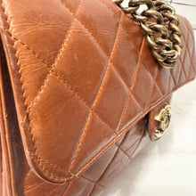 Load image into Gallery viewer, šBlack Friday SpecialšCHANEL Glazed Calfskin Large Perfect Edge Flap Caramel