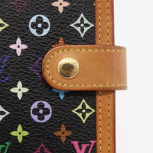 Load image into Gallery viewer, Louis Vuitton Takashi Murakami Monogram Multicolor Noir Small Ring Agenda