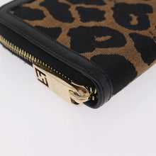 Load image into Gallery viewer, Fendi Leopard Zippy Wallet