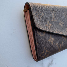 Load image into Gallery viewer, Louis Vuitton Monogram Sarah Wallet NM Rose Ballerine