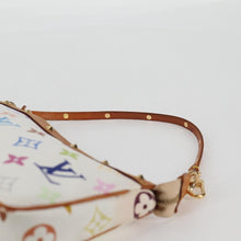 Load image into Gallery viewer, Louis Vuitton X Takashi Murakami Multicolor Blanc Pochette Accessories