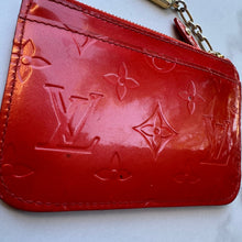 Load image into Gallery viewer, Louis Vuitton Vernis Monogram Card Case Orange Sunset CA4088