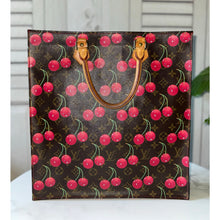 Load image into Gallery viewer, 🎁Black Friday Special🎁🍒Louis Vuitton X Takashi Murakami Cerises Cherries Sac Plat Tote🍒