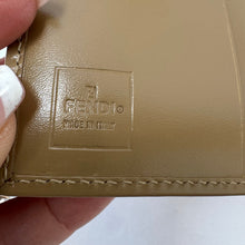 Load image into Gallery viewer, Fendi Zucchino Vinyl Coated Bifold Wallet