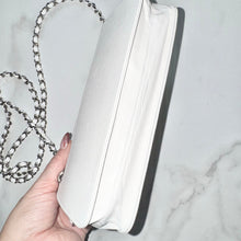 Load image into Gallery viewer, CHANEL Caviar Timeless CC Wallet on Chain WOC White