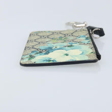 Load image into Gallery viewer, Gucci Supreme Monogram Blooms Key Ring Coin Case