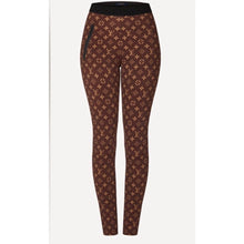 Load image into Gallery viewer, Louis Vuitton Monogram Shiny Leggings Size 36 (Small)