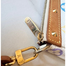 Load image into Gallery viewer, Louis Vuitton X Takashi Murakami Multicolor Blanc Pochette Accessories