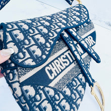 Load image into Gallery viewer, CHRISTIAN DIOR Oblique Saddle Bag