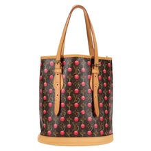 Load image into Gallery viewer, 🎁Black Friday Special🎁🍒Louis Vuitton x Takashi Monogram Cerises Cherry Bucket Bag and Pochette🍒