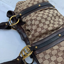 Load image into Gallery viewer, Gucci GG Monogram Interlocking Icon Weekender Bag