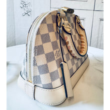 Load image into Gallery viewer, Louis Vuitton Damier Azur Braided Alma BB