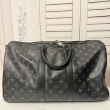 Load image into Gallery viewer, Louis Vuitton Monogram Eclipse Keepall Bandouliere 45