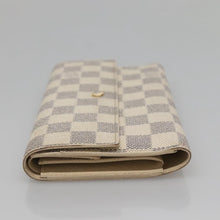Load image into Gallery viewer, Louis Vuitton Damier Azur Porte Tresor International Wallet