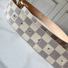 Load image into Gallery viewer, Louis Vuitton Damier Azur Size 95 / 38 Belt