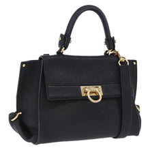 Load image into Gallery viewer, Salvatore Ferragamo Grained Calfskin Small Sofia Satchel