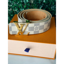 Load image into Gallery viewer, Louis Vuitton Size 100 / 40 Damier Azur Belt