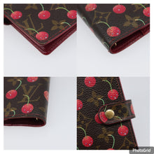 Load image into Gallery viewer, Louis Vuitton Takashi Murakami Monogram Cerises Small Ring Agenda