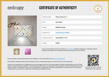 Load image into Gallery viewer, PRELOVED Louis Vuitton Takashi Murakami Multicolor Blanc Pochette Cles