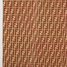 Load image into Gallery viewer, FENDI Logo Silk Square 35" Scarf