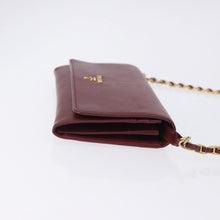 Load image into Gallery viewer, Prada Saffiano Wallet on Chain Cerise