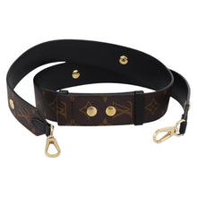 Load image into Gallery viewer, Louis Vuitton Monogram Adjustable Bandouliere Shoulder Strap Black