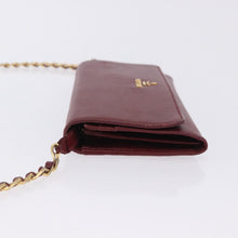 Load image into Gallery viewer, Prada Saffiano Wallet on Chain Cerise