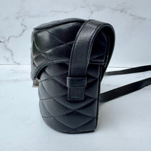 Load image into Gallery viewer, Saint Laurent Lambskin Quilted Monogram June Box Bag Black