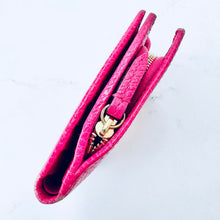 Load image into Gallery viewer, Gucci Calfskin Wallet Hot Pink