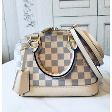 Load image into Gallery viewer, Louis Vuitton Damier Azur Braided Alma BB